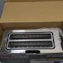 Mueller UltraToast Full Stainless Steel Toaster 4 Slice, Long Extra-Wide Slots for Bagels and Waffles, 6 Browning Levels, LED Display, Cancel/Defrost/Reheat Functions & Removable Tray, Kitchen Gadgets