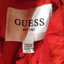 GUESS Women's Elly Padded Jacket (Red, M)