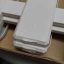 4 pcs White Plastic Picket Fence, Christmas Xmas Tree Wedding Party Decoration, Miniature Home Garden Border Grass Lawn Edge Fence (One Pack is 6.5 FT in Total)