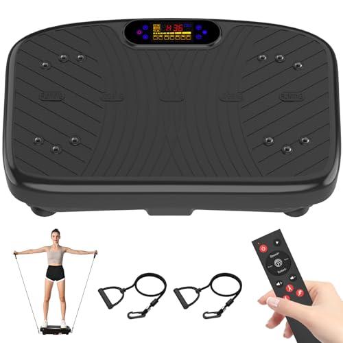 Amazon.com : Vibration Plate Exercise Machine, Vibrating Plate Platform for Lymphatic Drainage with 200 Adjustable Speeds, Power Vibration Plate for Weight Loss & Fitness, Supports Max Weight 450 Lbs : Sports & Outdoors