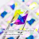 DONGZHOU Sew On Rhinestones Glass sew on Rhinestones Cosmic Glass Flat Back Sew on Rhinestone Gemstone Strass for Costume, Clothes, Garments, Jewelry, Belt，Shoes and DIY Crafts