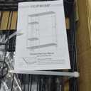ULIFHOME F7C Clothes Rack with Cover, Covered Clothing Rack Heavy Duty