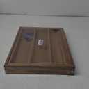 Luxury Acacia Silverware Organizer -Kitchen Drawer Organizer - Utensil Holder and Cutlery Organizer with Grooved Drawer Dividers for Flatware and Kitchen Utensils (5 Slot)