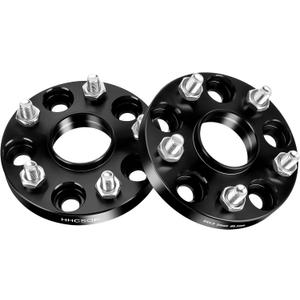 5x4.5 Wheel Spacers, 20mm 5 Lug Hub Centric Wheel Spacers for Toyota Camry Highlander RAV4, ES350, RX350, ES330, RX330, GS, TC, XB, 5x114.3 Wheel Adapters with M12x1.5 Studs 60.1mm Hub Bore, 2PCS (Black)
