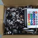 Battery Powered Led Strip Lights 20ft, Battery Operated Color Changing RGB Led Light Strip with 2 Buttons Remote,DIY Indoor and Outdoor Decoration