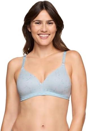 Warner's Womens Women's Cloud 9® Super Soft Wireless Lightly Lined Comfort Bra 1269, XL