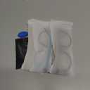 IBOANN Chic & Comfy Blue Light Glasses for Women - 3-Pack Round Frames, Screen-Ready Style with UV Protection Coating (*B117 Tranparent&dark Green&orange)