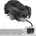 20 584 01-S Ignition Coil and Spark Plug Kit for Kohler Courage SV470 SV480 SV530 SV540 SV541 SV590 SV591 SV600 SV601 SV610 SV620 Tractor