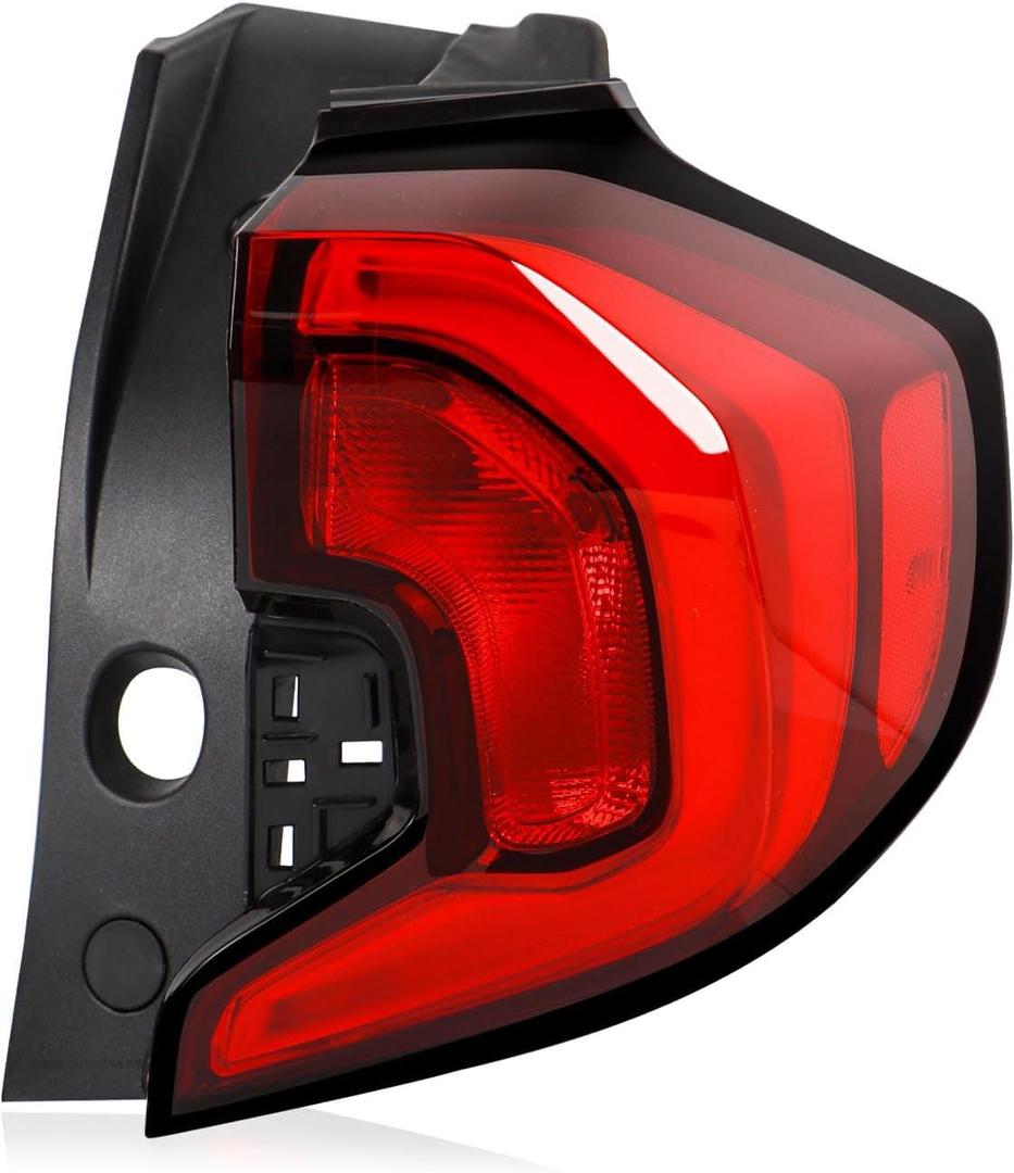 Tail Lights Outer Assembly Compatible with 2018-2021 GMC Terrain,Right Passenger Side Rear Light LED Taillights Replacement # 84379498