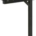 Colingmill Mailbox and Post Combo, Black Wooden Mailbox Post for Outdoor Home Yard Classic Style