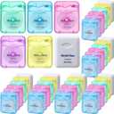 36 Pack Mini Dental Floss Bulk Mint Flavored 50m Each Travel Dental Floss Oral Care for Teeth and Gum Protection(Colorful)