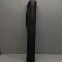 Juvale Extendable Poster Tube - Telescoping 30-49 in Poster Carrying Case - Adjustable Shoulder Strap Blueprint Tube - High-Capacity Art Storage - 5 in Diameter, Black