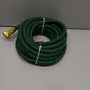Garden Hose 25 ft NON-EXPANDABLE Water Hose, Flexible & Lightweight Kink Resistant Hybrid Hose, Leak-Proof Heavy Duty, Super Durable Fabric with 3/4" Solid Brass Connectors