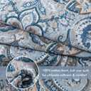 Etwel King Size Quilt Set, Crown Grey King Quilt 3 Pieces, Lightweight Cotton Bedspread, Soft Bedding Set for All Season, Reversible Coverlet Bedding Set, King Size 106"x98"