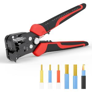 Self Adjusting Wire Stripper, ULEEY 3 in 1 Automatic Wire Stripper/Cutter/Crimping Tool for 9-20 AWG Cables