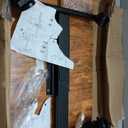 Sweetcrispy Mobile Small Standing Desk - Sit Stand Portable Rolling Laptop Desk with Lockable Wheels, Adjustable Height Computer Workstations, Brown (19"D x 25.7"W x 42.5"H)