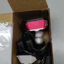 Honoson 2 Pieces Mini Craft Iron Travel Portable Flat Irons Mini Heat Press Iron with Charging Base Accessories for Beads Patch Clothes T Shirts Shoes Clothes and Hats, 
pink, white