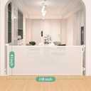 Momcozy Baby Gate 41'' Tall 118'' Wide 【 Extra Wide 】 for Large Opening Retractable Baby Gates for Child and Large Pets Safety Dog Gate for Stairs, Doorways, Hallways, Indoor, Outdoor