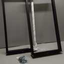 Metal Table Legs for Desk, Heavy Duty Square Tube Iron, DIY Furniture Legs for Dining and Coffee Table, Computer Desk, Workbench, Meeting Room Table, 28H x 17.7W(Rectangle)