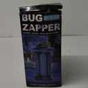 Rechargeable Bug Zapper Outdoor & Indoor, Mosquito Fruit Fly Trap, Gnat Moths Catcher, 4200V Grid, USB Charging, 4000mAh Battery, Fit for Home, Kitchen, Backyard, Camping, Patio, Black