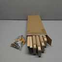 2 Pack 4 Steps Cat Wall Shelves and Stairs with Sisal Rope.Cat Wall Steps/Ladder Furniture  cat Tree Supplies(Catstairs 2Pack-4Steps) (Brownish white)