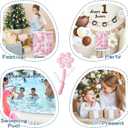 5 x STARBOLO Ball Pit Balls for Kids -Pack of 150 200 500 Colorful Ball Pit Balls Crush Proof Plastic Toy Balls for Toddlers Ball Pit, Ball Pit Play Tent, Baby Pool Water Toys (120, Pink/White/Pearl Pink/Pearl White)