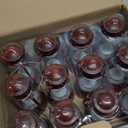 Reperla 12Pcs Hand-Brushed Red Mini Lanterns for Vintage Christmas Table Decorations – 6Inch Small Candle Lanterns for Western Cowboy Camping Halloween Weddings Party Centerpiece & Hanging Ornaments