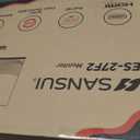 SANSUI 27 Inch Computer Monitor 120Hz, FHD 1080P Flat Monitor, HDMI DP Ports FreeSync, HDR 110% sRGB, Tilt Adjustable Frameless VESA Compatible for Office and Home (ES-27F2, HDMI Cable Included) (Black)