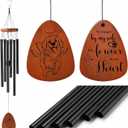 Dog Memorial Gifts, Loss of Dog Sympathy Gift, 26" Pet Memorial Wind Chimes, Loss Passing Away Remembrance Bereavement Gifts, in Memory of Pet Wind Chimes for Christmas Outside