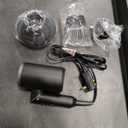 ANNLARY Hair Dryer with Comb | 1800W Blow Dryer with Diffuser for Curly Hair | Plasma Ionic Hairdryer for Frizz Control | Foldable & Protable Design for Travel | 6.5 ft ALCI Cord