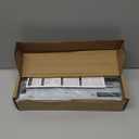 Under Desk Mounted Sliding Pull-out Drawer for Office Desk or Table - Storage Organizer for Sit Stand Workstation- W 9.8" x D 9.8" x 2.5", Metal, Black (Small)