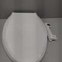 Bemis 1500EC 390 Lift-Off Wood Elongated Toilet Seat, Cotton White (Pack of 1)