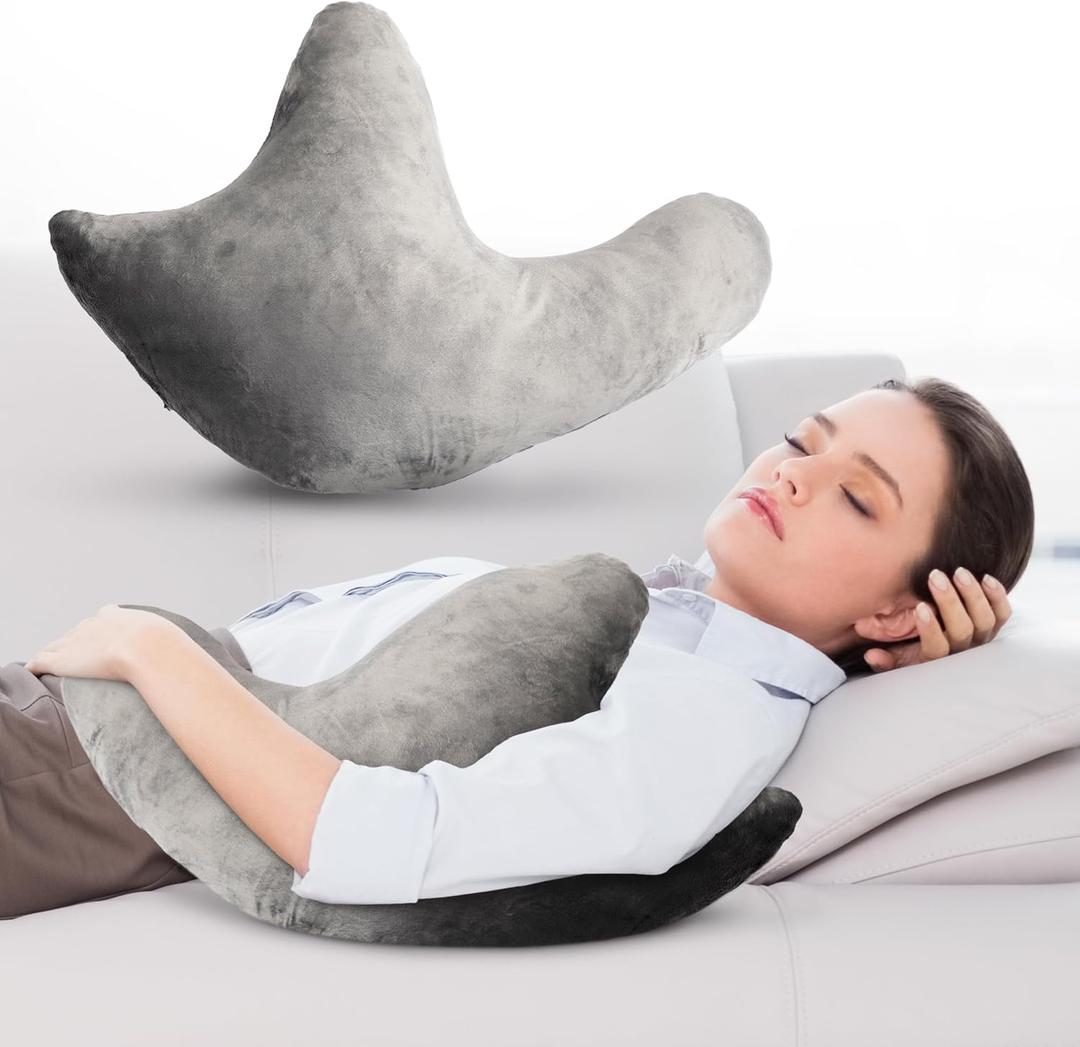 Cheer Collection Rotator Cuff Pillow  Shoulder Surgery Recovery Pillow for Side Sleepers, Arm Support Cushion for Rotator Cuff Injury & Post Surgery Comfort, Gray