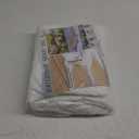 LOVE STORY Waterproof 10'x13' Rectangle White Sun Shade Sail Cannoy UV Resistant for Outdoor Patio Garden Backyard