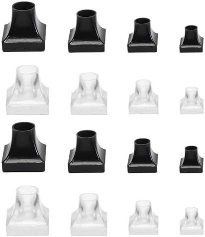 16PCS High Heel Protectors,Non-Slip Heel Covers for Grass,Heel Repair Caps for Outdoor Weddings, Heel Stoppers for Stop Sinking at Grass/Gravel, Heel Cover Replacement Tip Caps for Bricks and Cracks