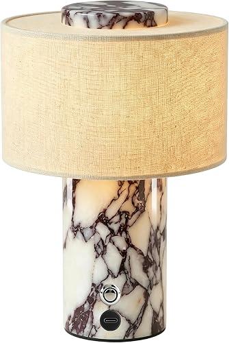 BSOD Marble Lamp, 10 Inch Natural Stone Modern Luxury Decor Lamp
Plug-In 110V Luxury 10'' Decorative Table Lamp, Calacatta Viola Stone for Entryway, Console Kitchen Counter