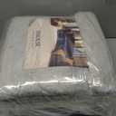 6x9 Washable Area Rug for Living Room, Abstract Striped, White Brown Black (EXP 10/31/27)