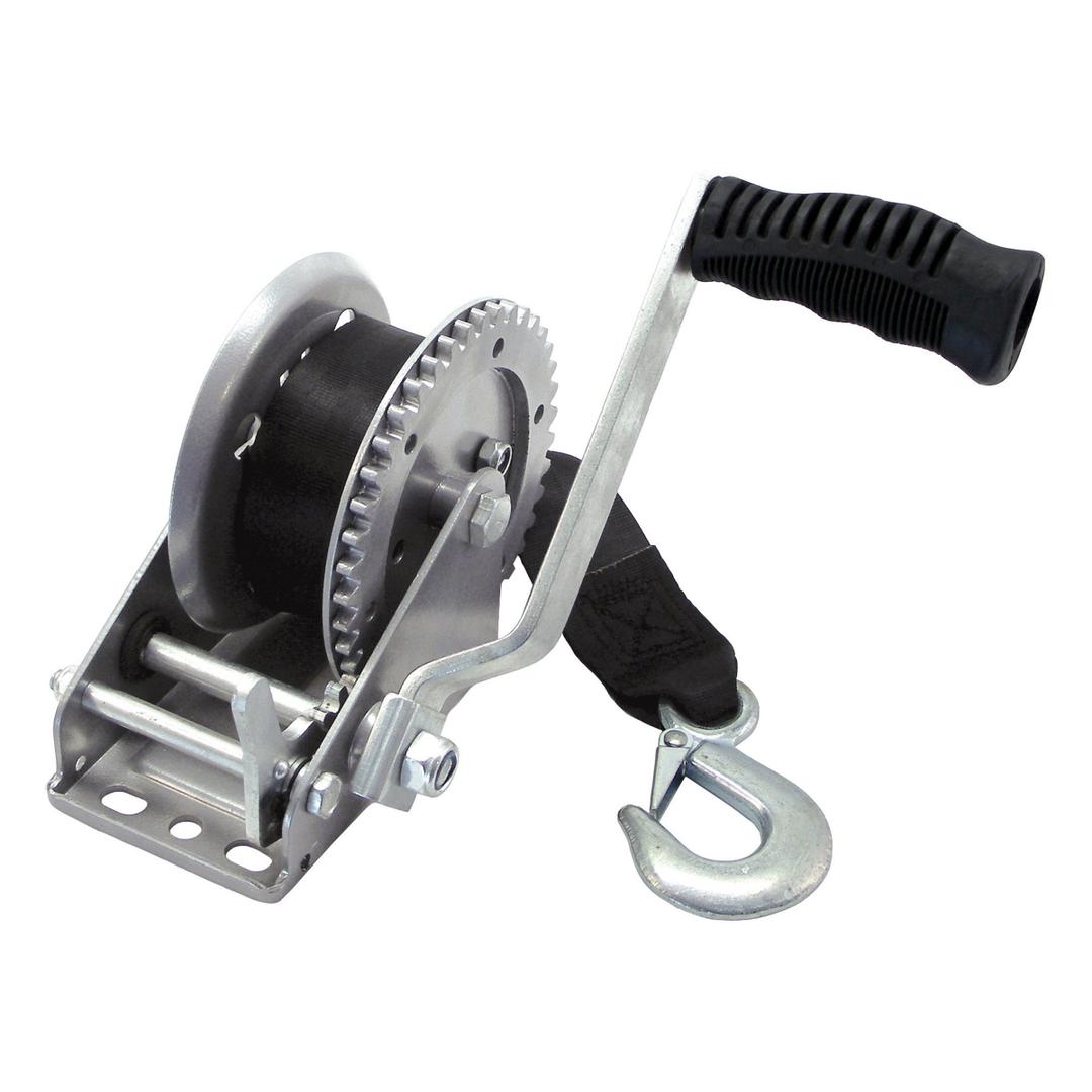 600 lbs Capacity Hand Winch with Steel Wire Rope and Handle 0900170
