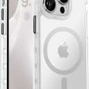 Vooii for iPhone 13 Pro Phone Case,[Compatible with Magsafe] Translucent Matte Shockproof Women Men Girl Protective Case Cover for iPhone 13 Pro (ONLY) 6.1", Frosted White