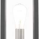 Livex Lighting 1 Light Brushed Nickel Outdoor Post Top Lantern