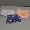 Honoson 6 Pcs Dental Scrub Caps Women Dentist Nursing Hats Adjustable Bouffant Nurse Hats Ponytail Turban Caps