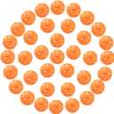 YOTIGER Pickleball Balls, 36 Pack - 40 Holes, High Visibility & Bounce, Durable for All Skill Levels (Orange)