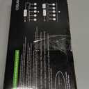 CISLAN Deck Lights with Photocell and Protecting Shell, Warm White Φ1.18in Low Voltage 12V DC IP67 Waterproof, Electric Wired Round Recessed LED Outdoor Stair Step Landscape Lighting, 16 Pack Black