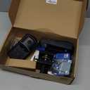 Veise VE027-L Built-in WiFi Smart Lock with Handles, Fingerprint keyless Entry Door Lock Set, App Remote & Voice Control, Electronic Deadbolt for Front Door, Touchscreen Keypad, Auto Lock, Matte Black