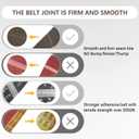 3x21 Belt Sander Sanding Belts, 12PC Silicon Carbide Abrasive Belt Set2 Each of 60/120/240/400/600/800 Grits Assortment for Hop Metal Polishing Dedusting for Belt Sander