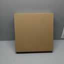 ZLG Gold 16x16 Poster Frame, Premium 16x16 Metal Frame Matted to 12x12, 16x16 Picture Frame, Tempered Glass, Wall Hook Included