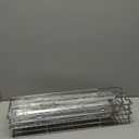 DINDON Pull Out Cabinet Organizer (7-1/2" W x 21-1/2"D), Cabinet Pull Out Shelves, 2 Tier Pull Out Drawers for Kitchen Cabinets, Wire Basket Slide Out Shelf for Cabinet Organization (Chrome)