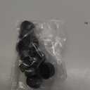 ECSiNG 10pcs Axle Nut End Caps Wheel Nut Caps Bolt Covers 1/2" Flat Head Hex Socket Cover Protectors for Rollator Walker Compatible with Drive R726 R728