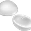 IVITA Silicone Bra Inserts Gel Push up Pads Breast Enhancers Bra Padding Lift Up Inserts for Women Dresses Bikini Swimsuits (Large, Clear)