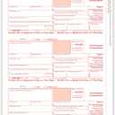 ComplyRight 1099-NEC Federal Copy A Tax Form, 3-Up, Pack of 75 Forms, Tax Filing Supplies